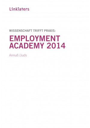 Linklaters Employment Academy 2014